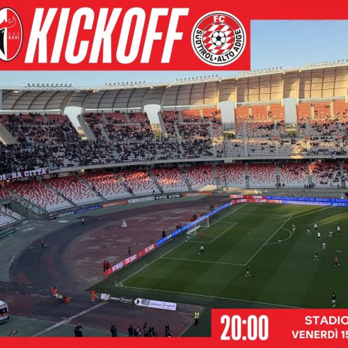 LIVE – La diretta minuto per minuto di Bari-Sudtirol 0-0