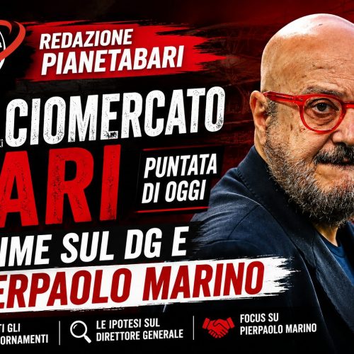 Bari, le ultime sul dg e Pierpaolo Marino: GUARDA la nuova puntata su YouTube