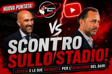 Bari, le ultime sullo scontro col Comune per lo stadio: GUARDA la nuova puntata su YouTube
