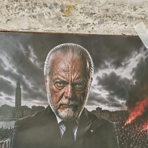 Bari, città tappezzata da locandine contro ADL: “Sparisci! Ci hai rotto il calcio!” FOTO