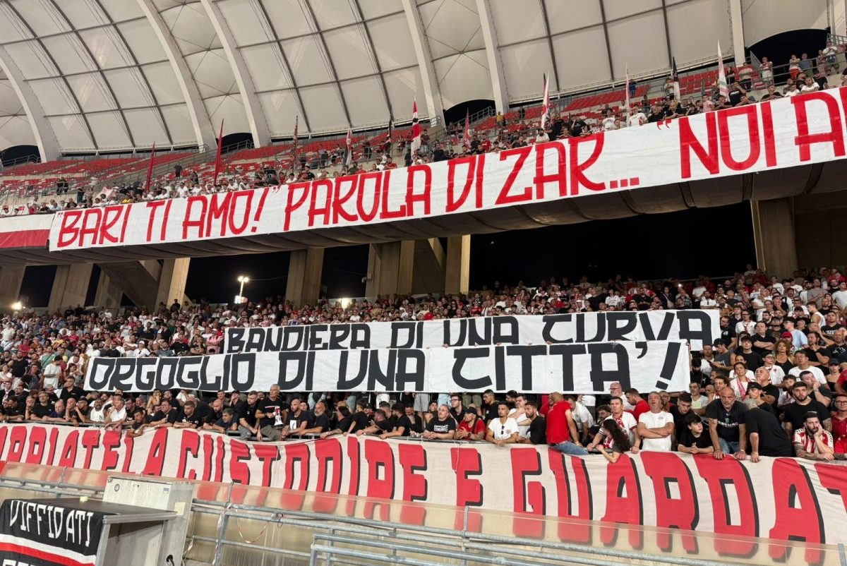 Bari tifosi protti