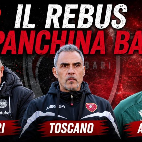 Bari, le ultime sull’allenatore e in panchina: GUARDA la nuova puntata su YouTube