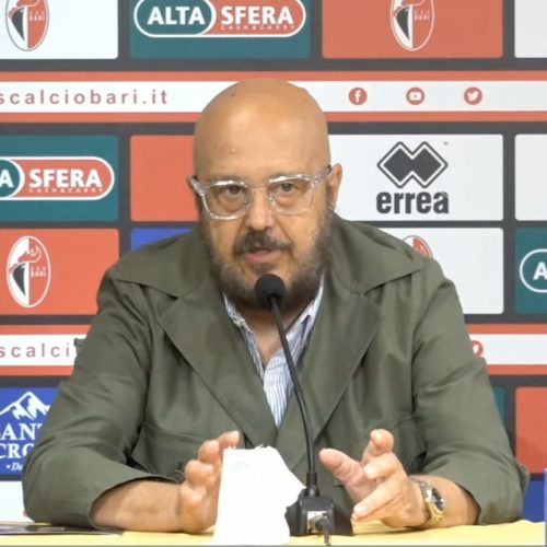 Marino: “Ho studiato i numeri. Escludo assolutamente e fermamente un fallimento del Bari”