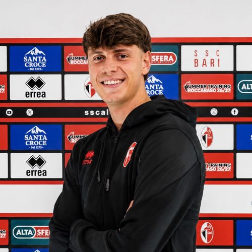 UFFICIALE – Niccolò Cocetta è un nuovo difensore del Bari. Firmato un quinquennale