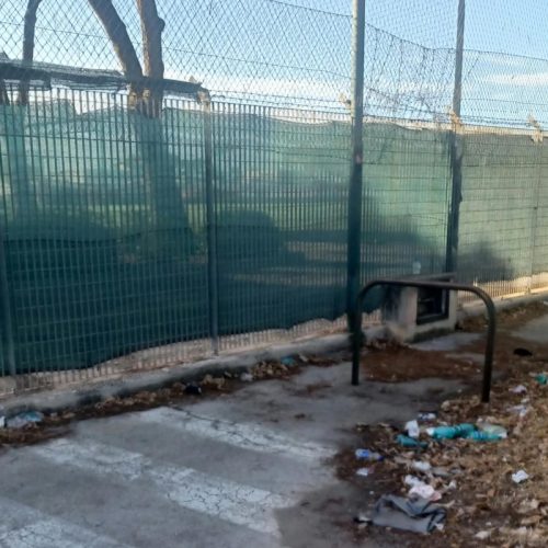 Bari, allenamenti blindati dopo le polemiche da Barletta. Spuntano reti anti-spie attorno all’Antistadio