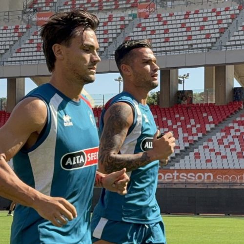 Bari, primo allenamento per Bianchi e Della Morte. Sabato c’è il Casarano