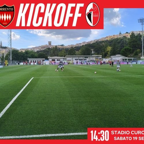 LIVE – La diretta minuto per minuto di Sorrento-Bari 1-2 (27′ Mantovani, 50′ Starita, 87′ Butic)