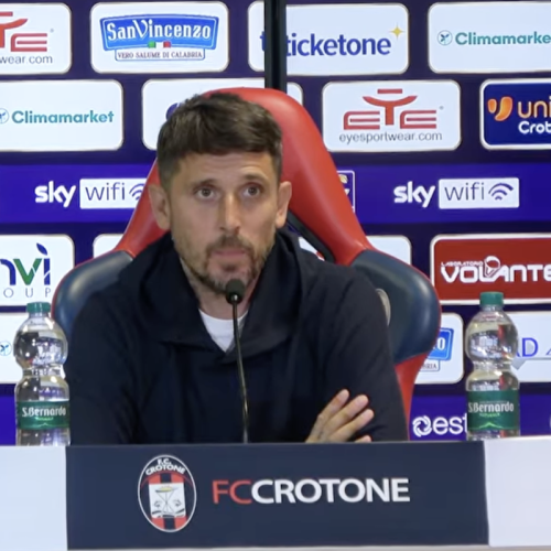 Crotone, Greco: “Affrontiamo una candidata a vincere il campionato. Al San Nicola vogliamo fare la nostra partita”