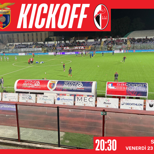 LIVE – La diretta minuto per minuto di Casertana-Bari 1-1 (47′ Manconi, 67′ Gomez)